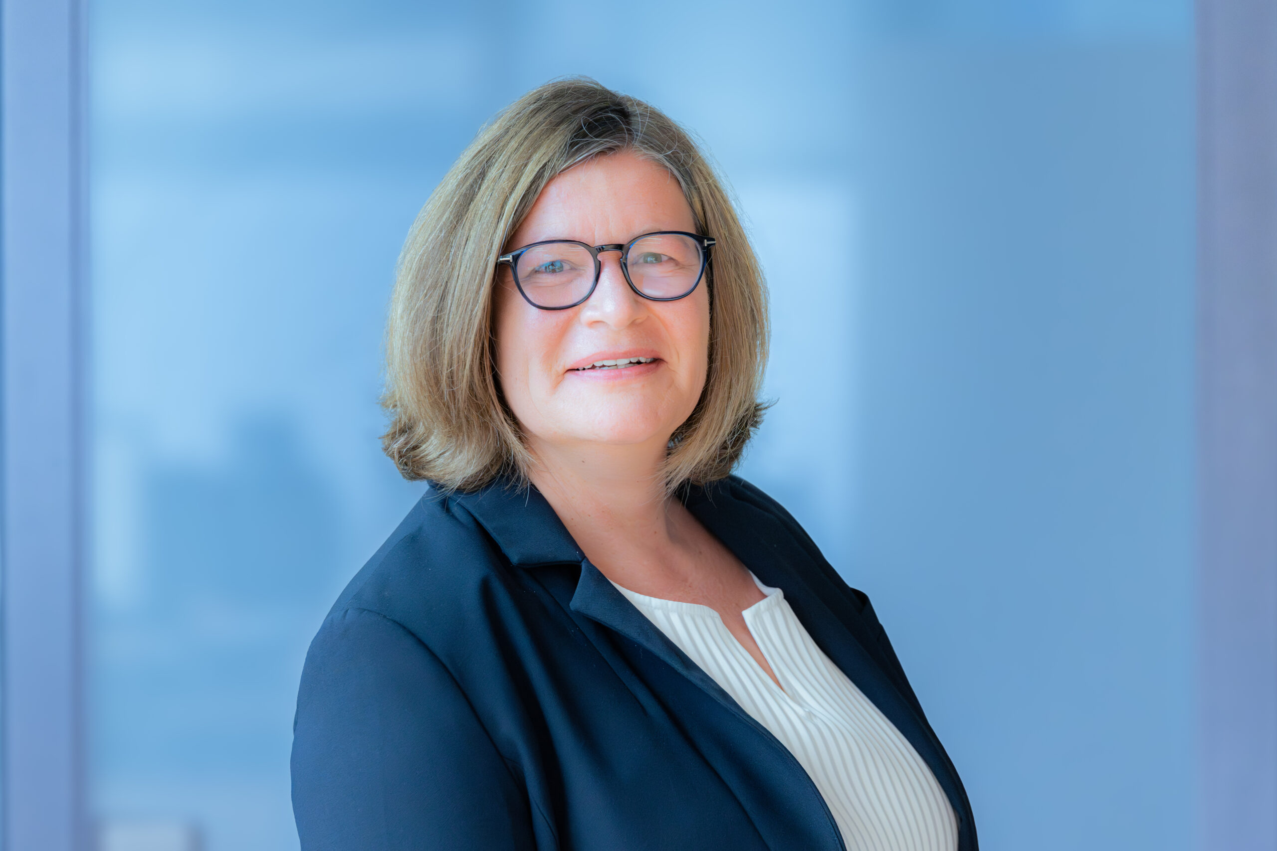 Portrait of Ms. Heike Berreth, accounting department team leader.